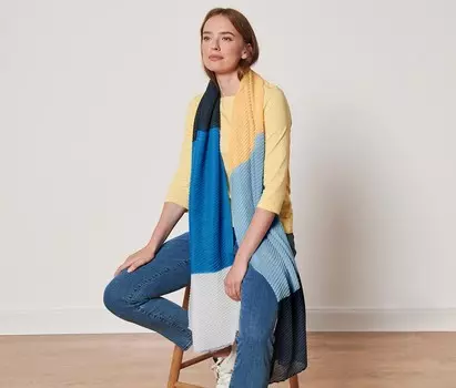 Плиссированный шарф Tchibo