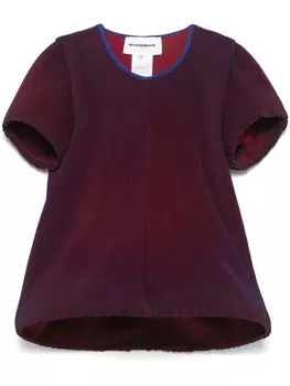 Плиссированный топ Melitta Baumeister, синий