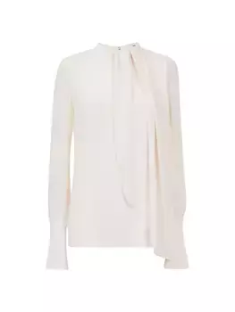 Плиссированный топ Paloma Reiss, цвет cream