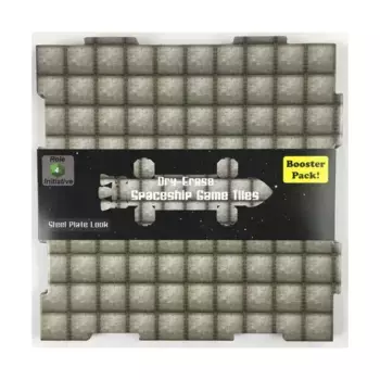 Плитки подземелий с сухим стиранием — стальная пластина, набор усилителей, Dungeon Tiles (Role 4 Initiative)