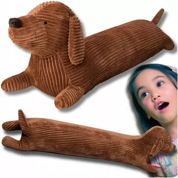 ПЛЮШЕВАЯ ИГРУШКА-МАСКОТ ДЛИННАЯ СОБАКА ПЛЮШЕВАЯ ИГРУШКА БОЛЬШАЯ СОБАКА 110 см Xxl Идеальный подарок OEM