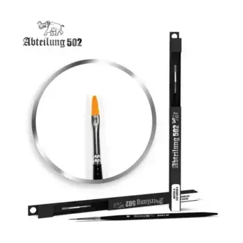 Плоская кисть 8, Abteilung 502 - Marta Kolinsky Brushes (AK-Interactive)