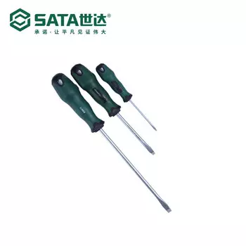 Плоская отвертка серии Shida T 3X150 мм 63404 SATA