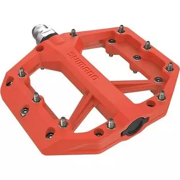 Плоская педаль PD-GR400 Shimano, красный