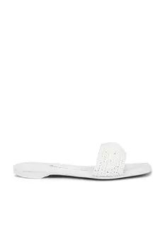 Плоская сандалия Vy Alexander Wang, optic white