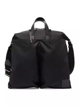 Плоская сумка-тоут Pilot Jil Sander, черный