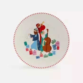 Плоская тарелка Friends Christmas Basics El Corte Ingls, разноцветный