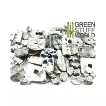 Плоские круглые звенья — маленькие (85 г), Accessories - Steampunk - Beads & Trinkets