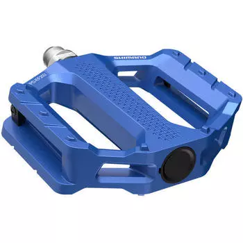 Плоские педали Shimano PD-EF202, синий / синий / синий