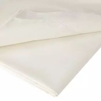 Плоские простыни из египетского хлопка плотностью 400 нитей John Lewis, кремовые, двойные