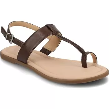 Плоские сандалии Journee Gerra, brown