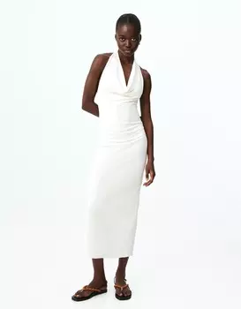 Плоские сандалии на веревке Bershka, мультиколор