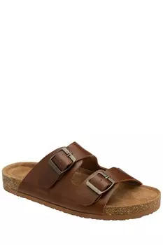 Плоские шлепанцы Ravel, коричневый