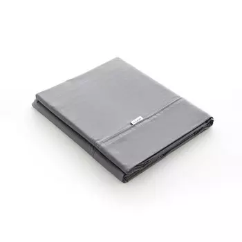 Плоский лист 100% хлопок, перкаль 200 нитей, однотонный Pure Guy Laroche, антрацит