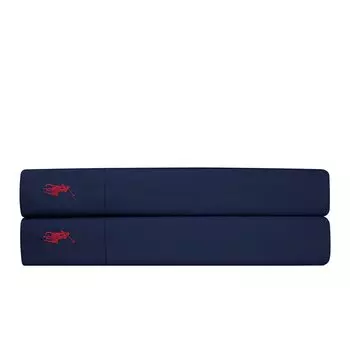 Плоский лист для игроков в поло Ralph Lauren Home, темно-синий