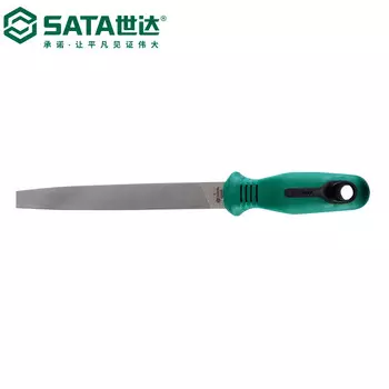 Плоский напильник SATA Tools со средними зубьями Плоский напильник для слесаря-монтажника 03918
