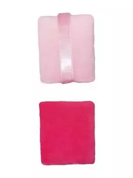 Плоский прямоугольный спонж для снятия макияжа, 2 шт. Bling