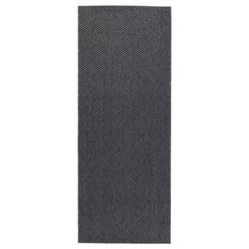 Плоский тканый ковер, для дома и улицы, темно-серый, 80x200 см, MORUM IKEA