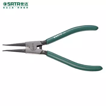 Плоскогубцы для стопорных колец вала SATA, 7-дюймовые, 175 мм, плоскогубцы для внутренних и внешних стопорных колец 72001, в наличии