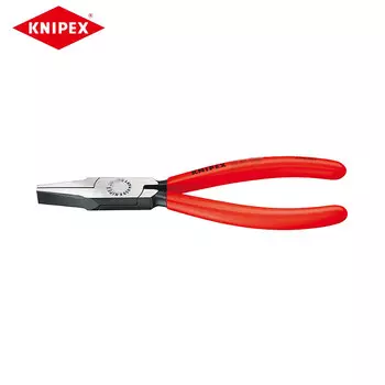 Плоскогубцы KNIPEX, 125 мм, с пластиковой ручкой, черные плоскогубцы, ручные инструменты для стрижки 20 01 125
