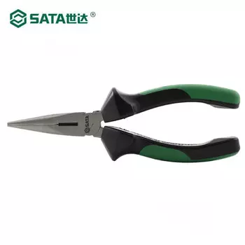 Плоскогубцы с острыми концами серии SATA G 8 дюймов 72712-клещи для резки медной проволоки, плоскогубцы для медной проволоки, ручные плоскогубцы