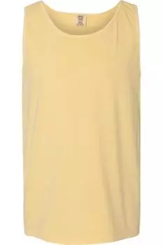 Плотная майка Comfort Colors, окрашенная в готовом виде, цвет butter