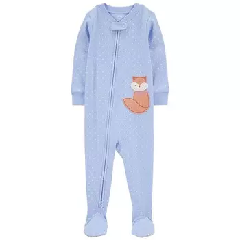 Плотная пижама Carter's Fox для малышей и малышей, цвет Fox