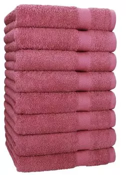 Плотная штора белоснежная плотная штора с люверсами непрозрачная штора 135х245 см. Betzshop, розовый