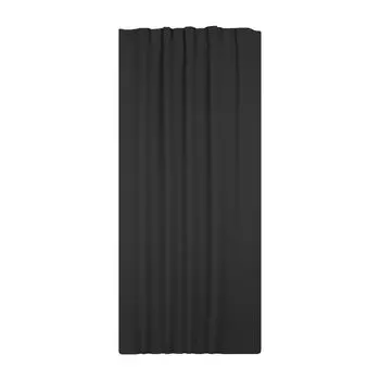 Плотная штора бордовая плотная штора на люверсах непрозрачная штора 135х245 см. Haus und Deko, черный