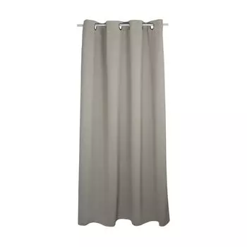 Плотная штора черная 135х175 с рюшами на ленточной шторе непрозрачная плотная штора Haus und Deko, бежевый