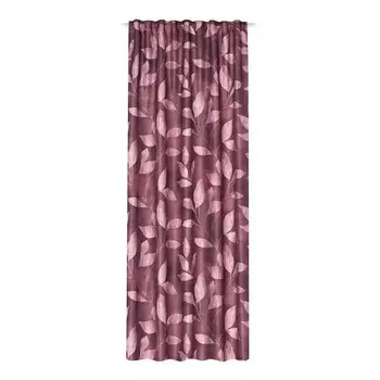 Плотная штора Home Wohnideen Ateka, 135x245x1 см, бордовый