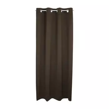 Плотная штора на люверсах Thermo Dimout роза - высота 140 х 145 см Haus und Deko, коричневый