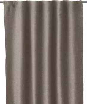 Плотная штора Svanefors Olle, 140x140x280 см, коричневый
