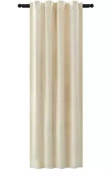Плотная штора WOLTU с рюшовой тесьмой 300 г/м плотная бархатная плотная штора бежевая 140х270 см (1 шт.) VH6071hsd, бежевый