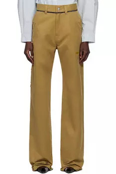 Плотницкие брюки Martine Rose, зеленый