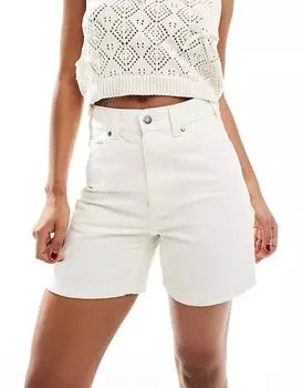 Плотницкие шорты из утиного полотна кремового цвета Dickies