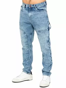 Плотник джинсы Enzo, голубой