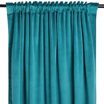 Плотные шторы Homla B2 Velvet Dark Green Essentials, темно-зеленый