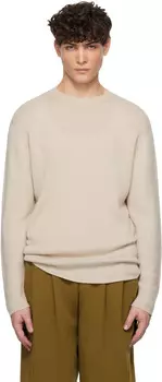 Плотный свитер Delicash цвета тауп The Elder Statesman