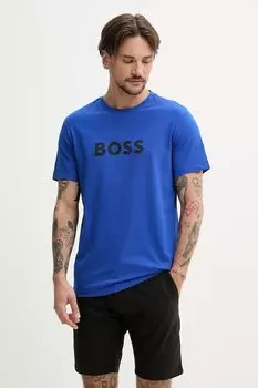 Пляжная футболка Boss, синий