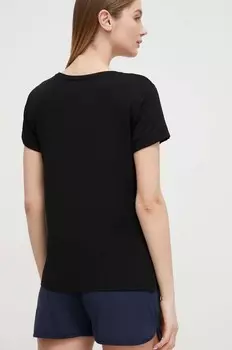 Пляжная футболка Emporio Armani Underwear, черный