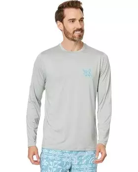 Пляжная футболка Hurley Everyday Hybrid Upf Tee, цвет Lt. Stone Grey