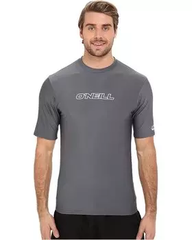 Пляжная футболка O'Neill Basic Skins Rash Tee, цвет Smoke