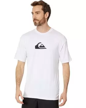Пляжная футболка Quiksilver Everyday Surf Tee, цвет White/White