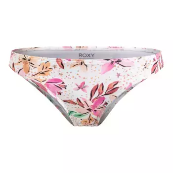 Пляжная классика с принтом Roxy Женские плавки бикини, белый
