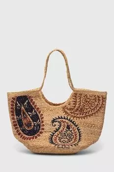 Пляжная корзина Answear Lab, бежевый