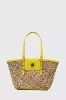 Пляжная корзина Pinko, бежевый
