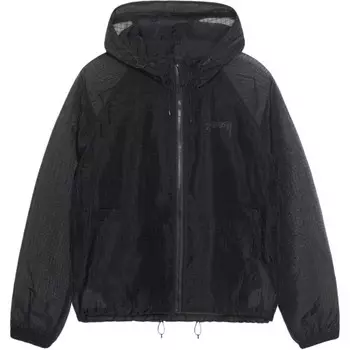 Пляжная куртка Ripstop Transparent Shell Stussy, оливково-зеленый