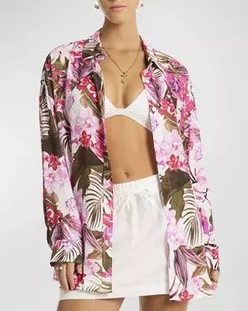 Пляжная рубашка Isla Sea Level Swim, цвет White