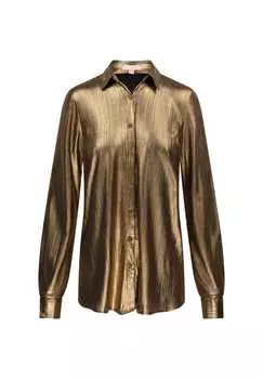 Пляжная рубашка мерцающая огнями с великолепным мерцанием Moda Minx, цвет espresso